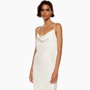 ***SALE*** Aritzia Wilfred Only Cowlneck Slip Dress